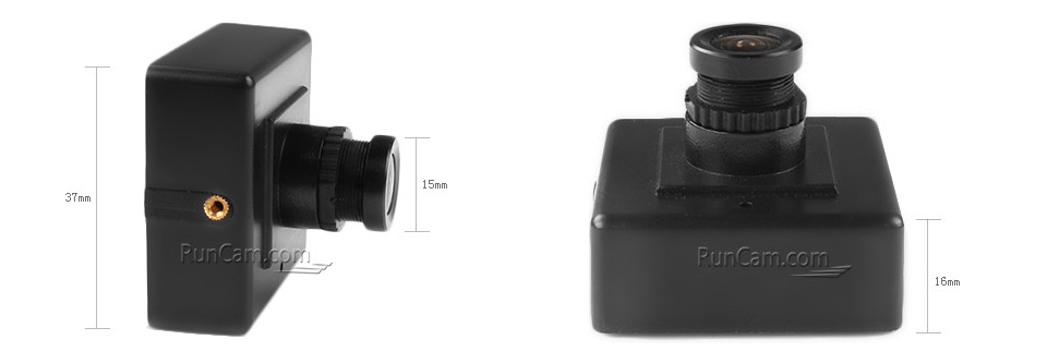 RunCam, 600TVL, Plastic Housing, FPV Camera